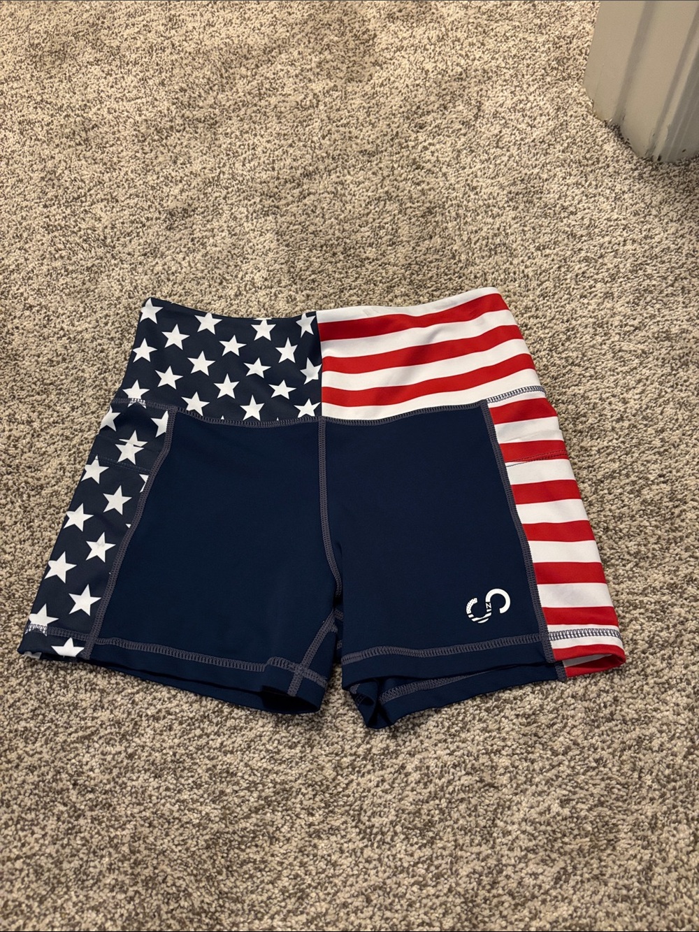 American Flag Shorts